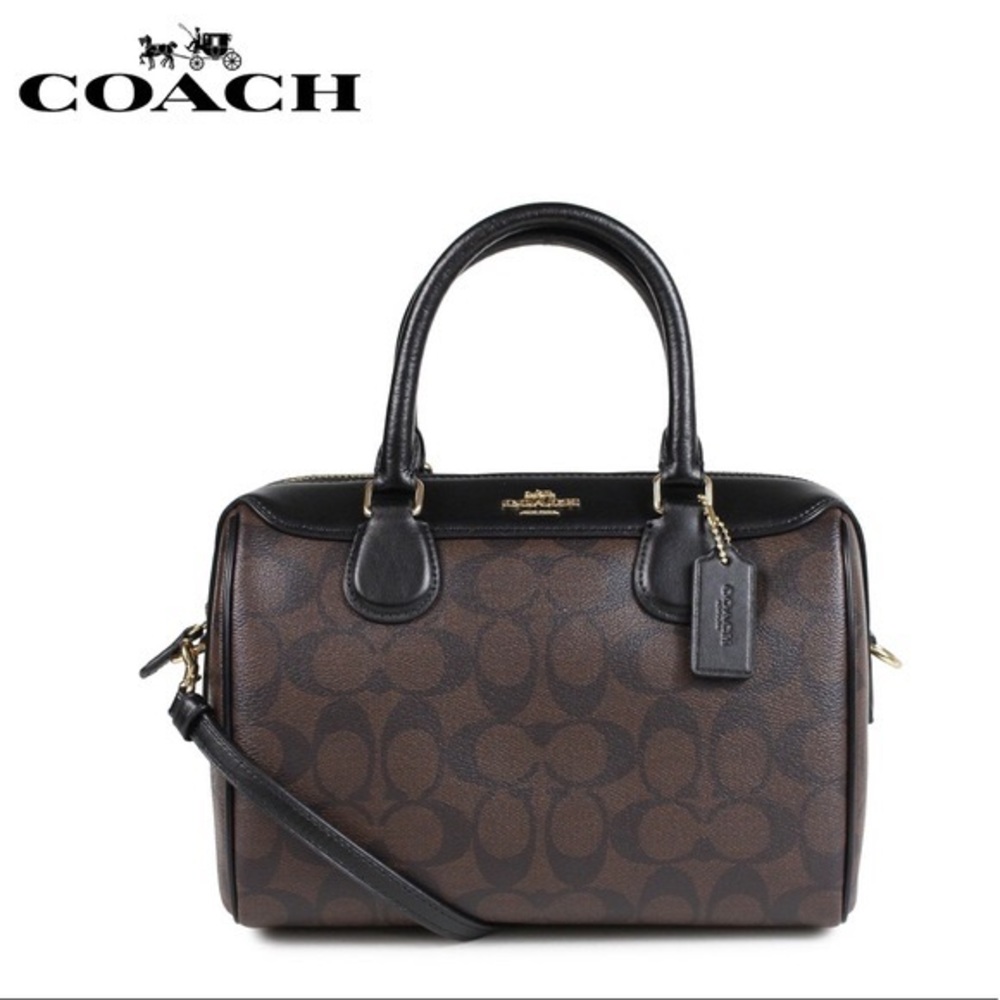 Coach Signature Mini Bennet Satchel Crossbody